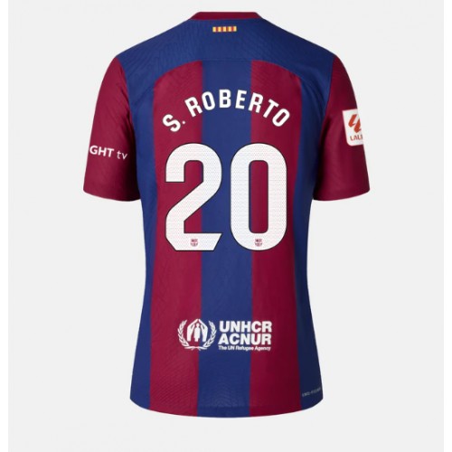 Barcelona Sergi Roberto #20 Domaci Dres za Ženska 2023-24 Kratak Rukav